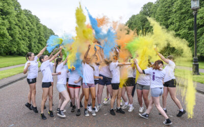 Colour Run Inspires Friends, Family and Four-Legged Buddies